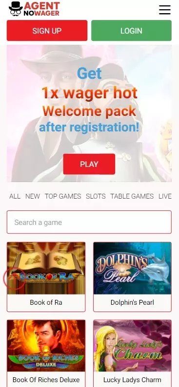 agent-no-wager-casino mobile