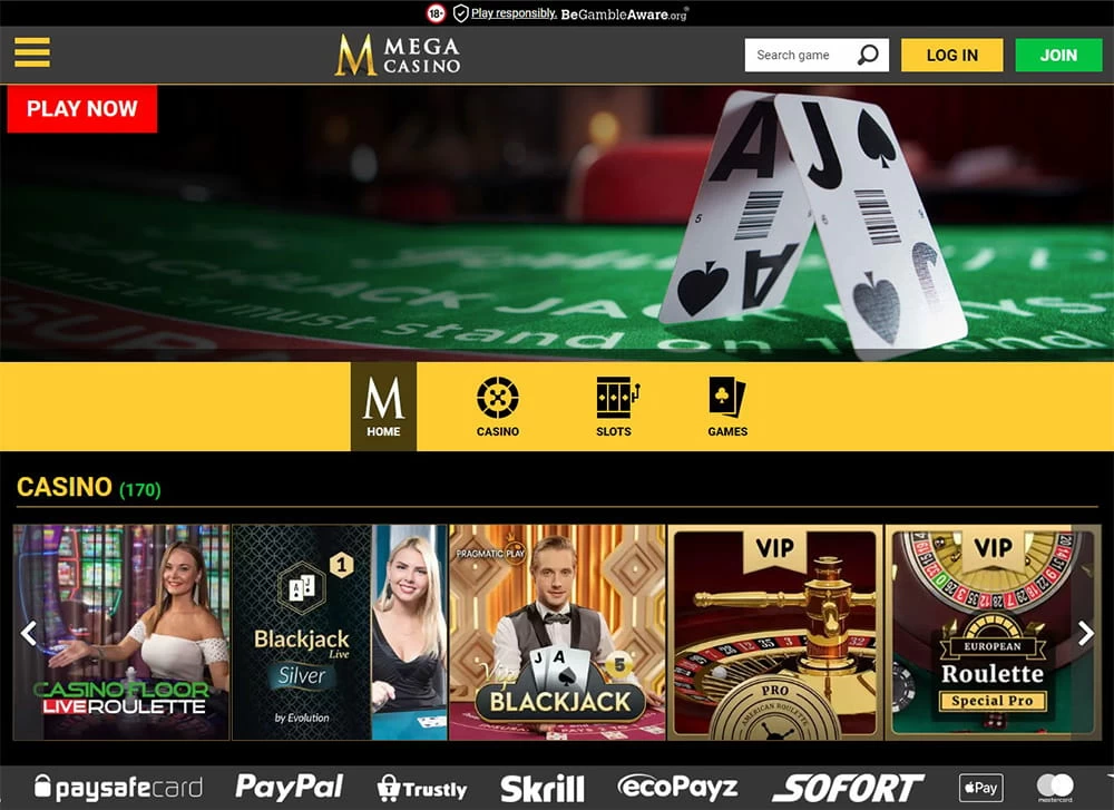 mega-casino-homepage