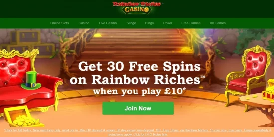 Rainbow Riches casino sites
